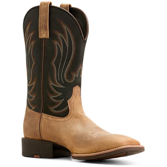 Ariat Men's Barn Exclusive Sport Cason Western Boots Broad Square Toe 8D NWT - Picture 1 of 13